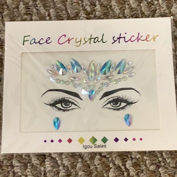 Face Crystal Sticker (pack of 3) - Picture 3 of 5